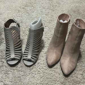 Booties and sandals brand new